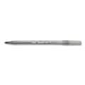Bic Round Stic Xtra Life Stick BP Pen, Med 1mm, Blk Ink, Smk Barrel, PK10 20123